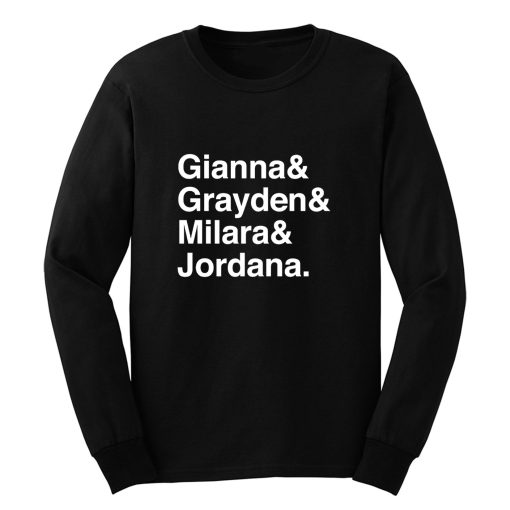 Custom Gianna Long Sleeve