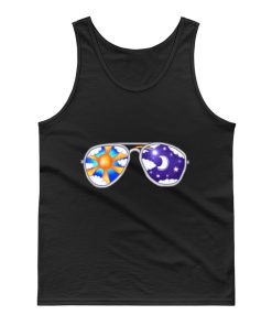 Day And Night Sunglasses Tank Top