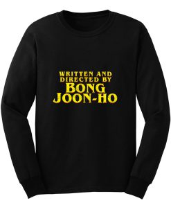 Directed By Bong Joon Ho Long Sleeve