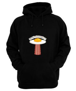 Eggstraterrestrial With Text Hoodie