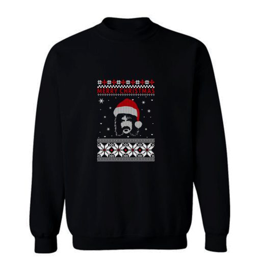 Frank Zappa Merry Christmas Sweatshirt