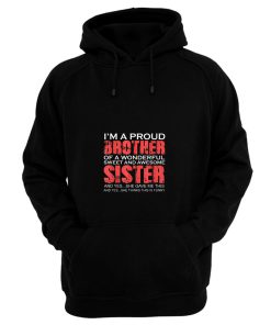 Funny Gift For Brother From Awesome Sister Hoodie