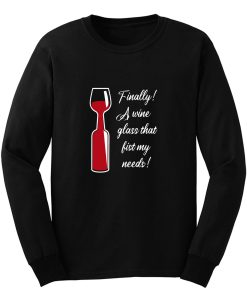 Funny Saying Wine Wine Festival Wine Lover Long Sleeve