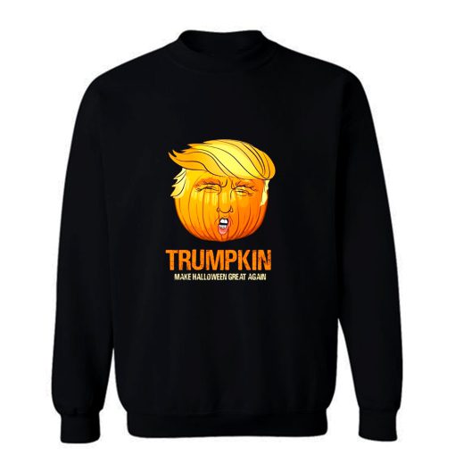 Funny Trump Halloween Trumpkin Sweatshirt