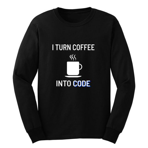 Geek Code Nerds Computer Long Sleeve