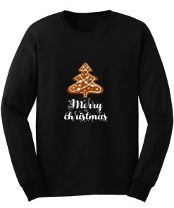 Gingerbread Christmas Tree Swea Long Sleeve