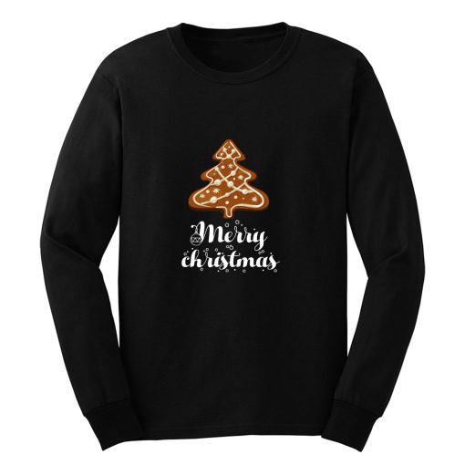 Gingerbread Christmas Tree Swea Long Sleeve