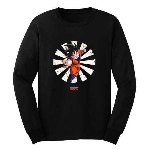 Goku Retro Japanese Long Sleeve