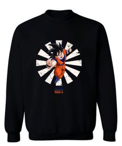 Goku Retro Japanese Sweatshirt