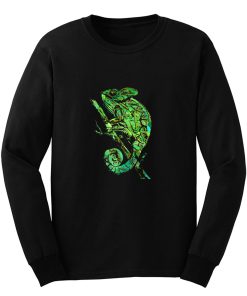 Green Chameleon Long Sleeve