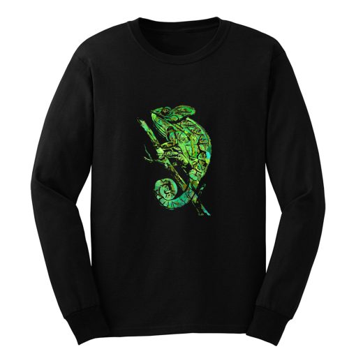 Green Chameleon Long Sleeve