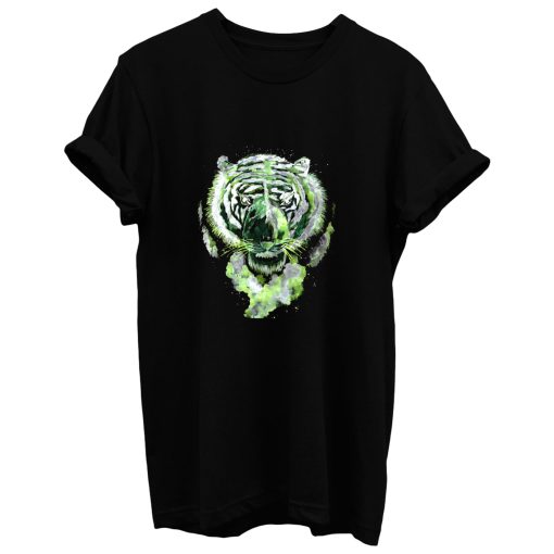 Green Tiger Spirit T Shirt