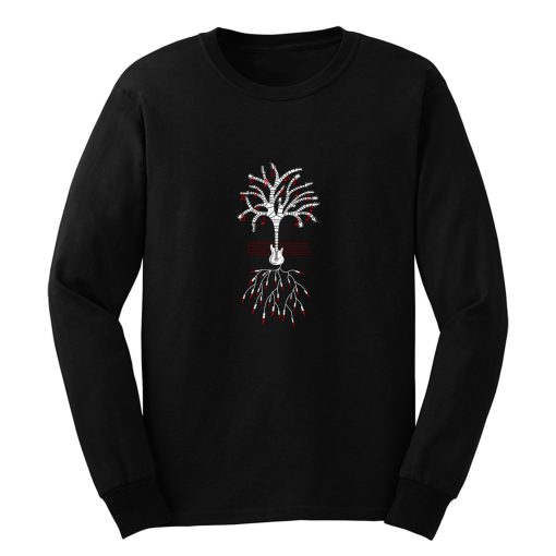 Guitar Tree White Long Sleeve