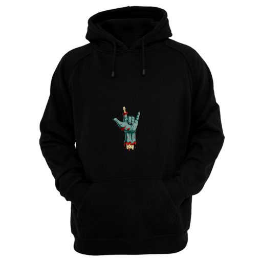 Halloween Metal Hand Hoodie