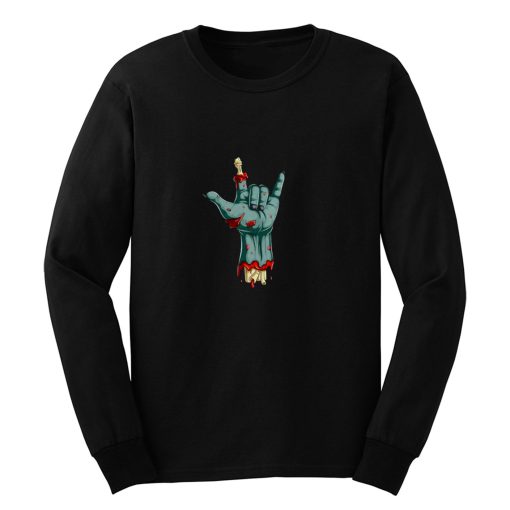 Halloween Metal Hand Long Sleeve