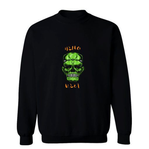 Halloween Skull Sweatshirt