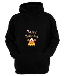 Happy Halloween Candy Corn Ghost Hoodie