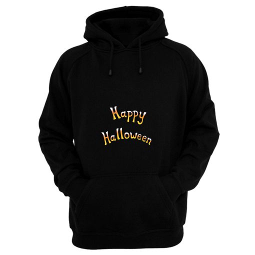 Happy Halloween Candy Corn Pattern Hoodie