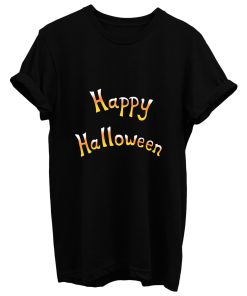 Happy Halloween Candy Corn Pattern T Shirt