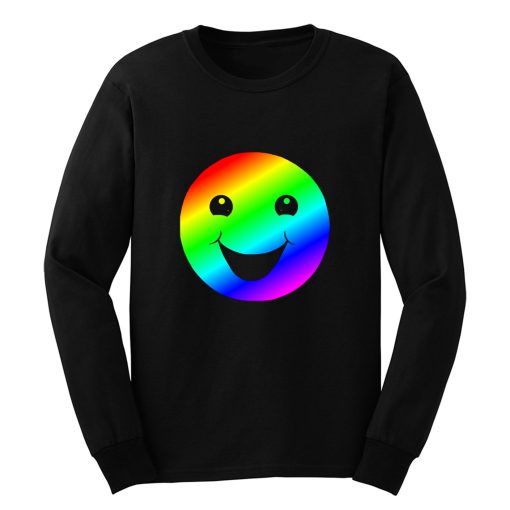 Happy Rainbow Smile Long Sleeve