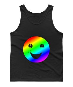 Happy Rainbow Smile Tank Top