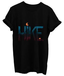 Hike And Moon And Bear T Shirt