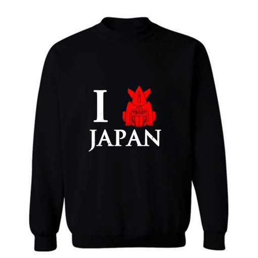 I Heart Japan And Voltes V Sweatshirt