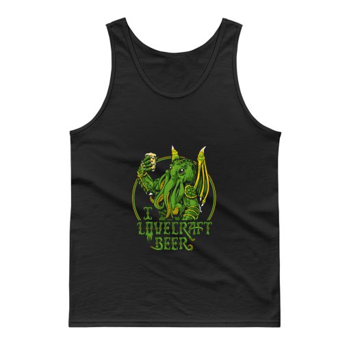 I Lovecraft Beer Tank Top