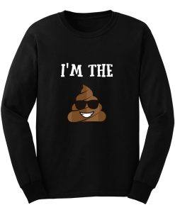 Im The Poop Emoji Funny Sarcasm Christmas Long Sleeve