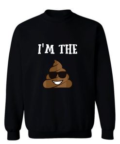 Im The Poop Emoji Funny Sarcasm Christmas Sweatshirt