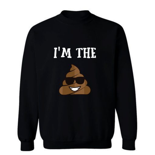 Im The Poop Emoji Funny Sarcasm Christmas Sweatshirt