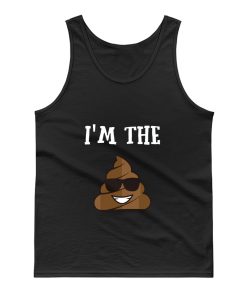 Im The Poop Emoji Funny Sarcasm Christmas Tank Top