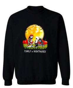 Jack Skellington And Sally Family Of Nightmares Sweatshirt