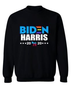 Joe Biden 2020 Biden Harris Rainbow Gay Pride Lgbt Sweatshirt