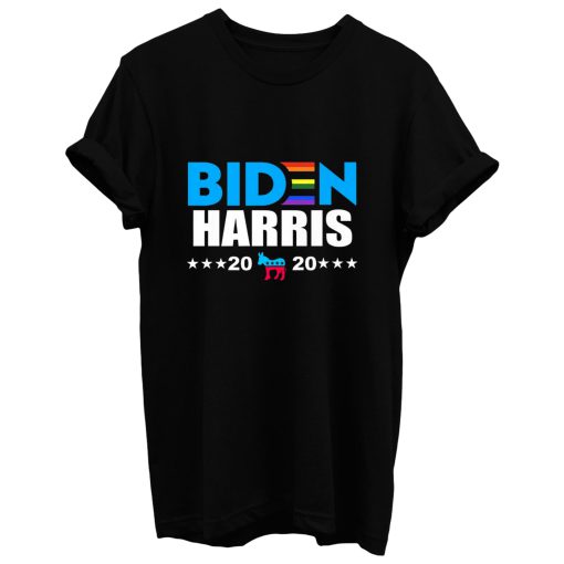 Joe Biden 2020 Biden Harris Rainbow Gay Pride Lgbt T Shirt
