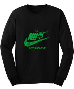 Just Shout It Long Sleeve