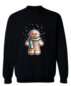 Kawaii Cute Gingerbread Person Sweatshirt