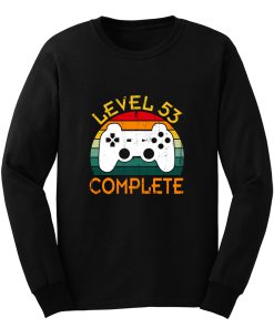 Level 53 Complete 53rd Wedding Anniversary Long Sleeve