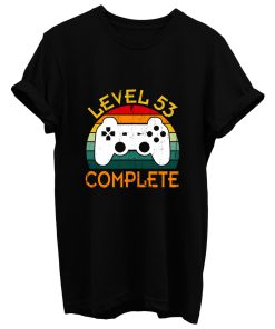 Level 53 Complete 53rd Wedding Anniversary T Shirt