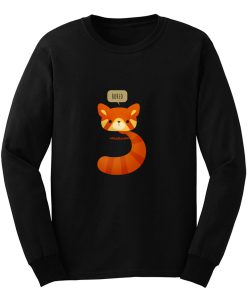 Little Furry Friends Red Panda Long Sleeve