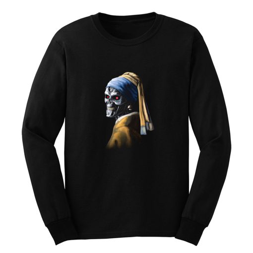 Machine With A Pearl Earring Long Sleeve