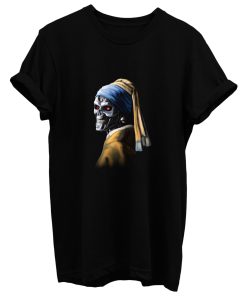 Machine With A Pearl Earring T Shirt