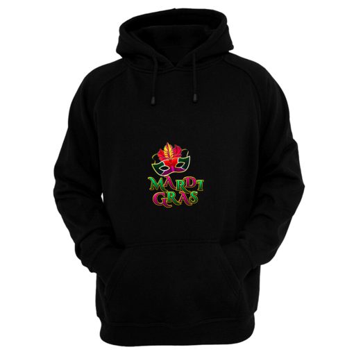 Mardi Gras Mask Party Carnival Festival Mask Hoodie