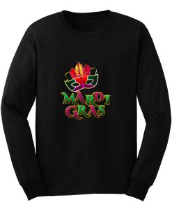 Mardi Gras Mask Party Carnival Festival Mask Long Sleeve