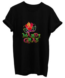 Mardi Gras Mask Party Carnival Festival Mask T Shirt