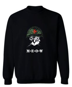 Meow Mash Cat Army Sweatshirt