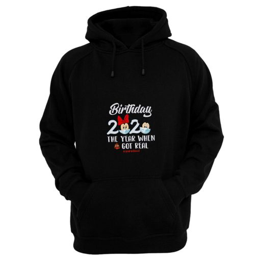 Mickey And Minnie Quarantine Birthday Hoodie