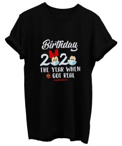 Mickey And Minnie Quarantine Birthday T Shirt