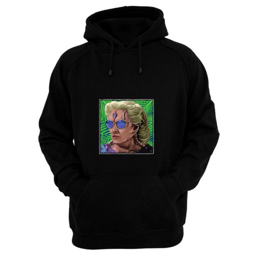 Murder Lizard Woman Mom With Sunglasses Tropical Au Hoodie