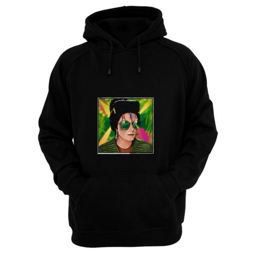 Murder Lizard Woman Spy With Sunglasses Tropical Au Hoodie